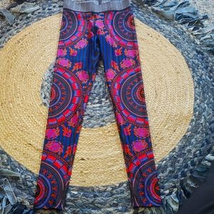 Set of Two Zumba leggings. Next Level & Mixt it Up long Leggings. XS